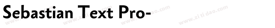 Sebastian Text Pro字体转换